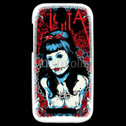 Coque HTC One SV Dessin femme gothique