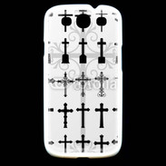 Coque Samsung Galaxy S3 Fond croix