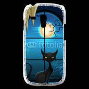 Coque Samsung Galaxy S3 Mini Chat noir