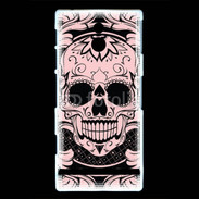 Coque Sony Xperia P Tête de mort 2