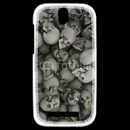 Coque HTC One SV Tête de mort 3