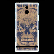 Coque Sony Xperia P Tête de mort 4