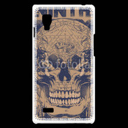 Coque LG Optimus L9 Tête de mort 4