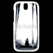 Coque HTC One SV Forêt frisson 3