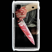 Coque Samsung Galaxy S Couteau ensanglanté