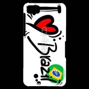 Coque Blackberry Z10 I love Brésil 2