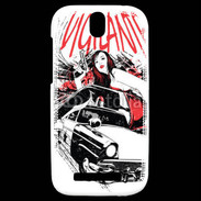 Coque HTC One SV Vigilante au féminin