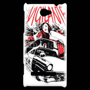Coque HTC Windows Phone 8S Vigilante au féminin