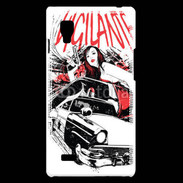 Coque LG Optimus L9 Vigilante au féminin