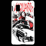 Coque LG Optimus G Vigilante au féminin