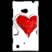 Coque Nokia Lumia 720 Love en peinture 5