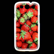 Coque Samsung Galaxy S3 J'adore les fraises