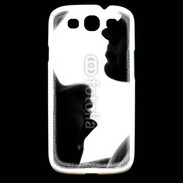 Coque Samsung Galaxy S3 Couple en noir et blanc 10