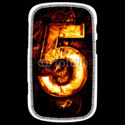 Coque Blackberry Bold 9900 Cinq en feu