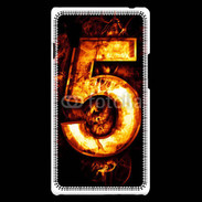 Coque LG Optimus L9 Cinq en feu