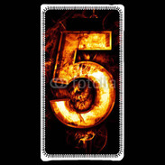 Coque LG Optimus L7 Cinq en feu