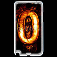 Coque Samsung Galaxy Note 2 Zéro en feu
