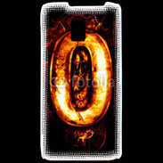 Coque LG P990 Zéro en feu