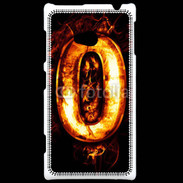Coque Nokia Lumia 720 Zéro en feu