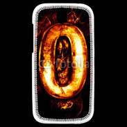 Coque HTC One SV Zéro en feu
