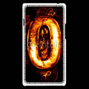 Coque LG Optimus L9 Zéro en feu