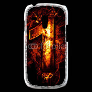 Coque Samsung Galaxy S3 Mini Un en feu