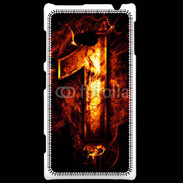 Coque Nokia Lumia 720 Un en feu
