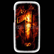 Coque HTC One SV Un en feu