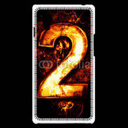 Coque LG Optimus L9 Deux en feu