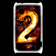Coque Sony Xperia Typo Deux en feu