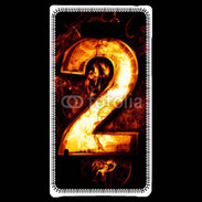 Coque LG Optimus L7 Deux en feu