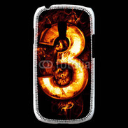 Coque Samsung Galaxy S3 Mini Trois en feu
