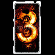 Coque Nokia Lumia 720 Trois en feu