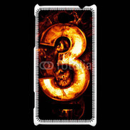 Coque HTC Windows Phone 8S Trois en feu