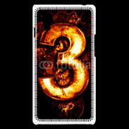 Coque LG Optimus L9 Trois en feu