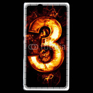 Coque Sony Xperia Z Trois en feu