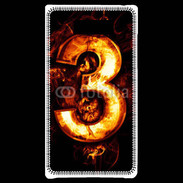 Coque LG Optimus L7 Trois en feu