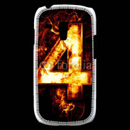 Coque Samsung Galaxy S3 Mini Quatre en feu