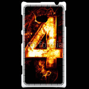 Coque Nokia Lumia 720 Quatre en feu