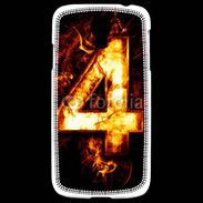 Coque Samsung Galaxy S4 Quatre en feu