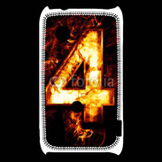 Coque Sony Xperia Typo Quatre en feu