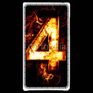Coque LG Optimus L7 Quatre en feu
