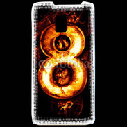 Coque LG P990 Huit en feu