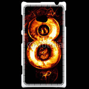 Coque Nokia Lumia 720 Huit en feu