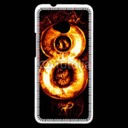Coque HTC One Huit en feu