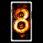 Coque LG Optimus L9 Huit en feu