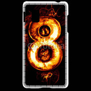 Coque LG Optimus G Huit en feu