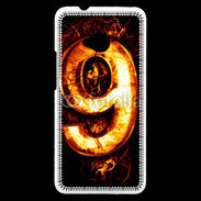 Coque HTC One Neuf en feu
