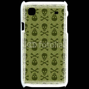 Coque Samsung Galaxy S Fond tête de mort 7