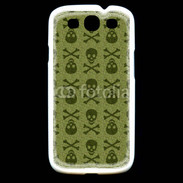 Coque Samsung Galaxy S3 Fond tête de mort 7